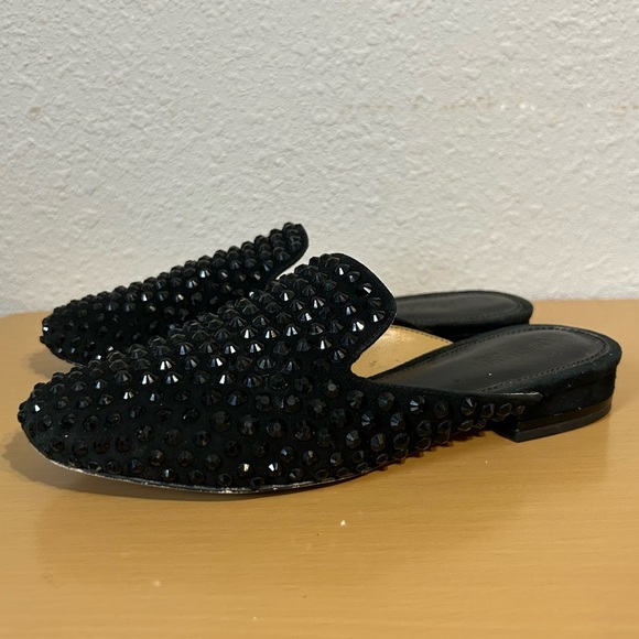 Michael Kors Women's Slip On black Studded Flats Shoes Black Size 5 - Picture 3 of 7